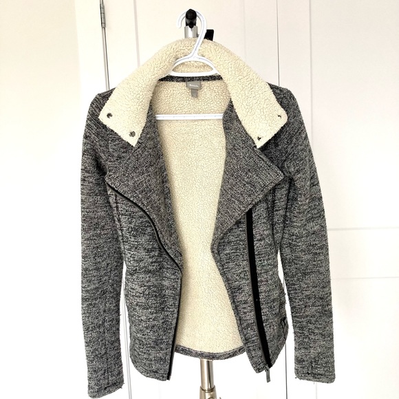 Fitted Bench Knit Jacket - Grey - XS - Picture 3 of 13